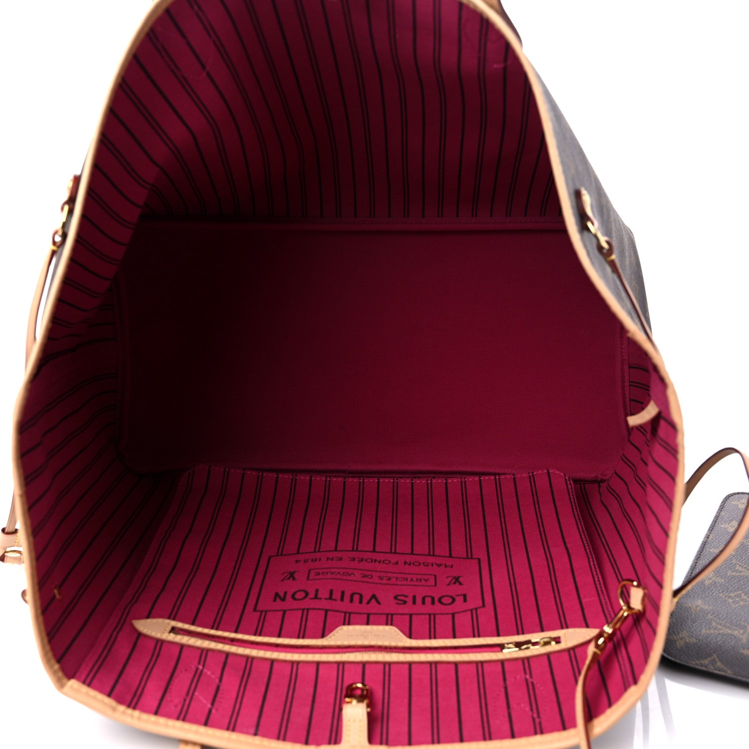 Louis Vuitton Monogram Neo Neverfull GM Fuchsia 6 of 13