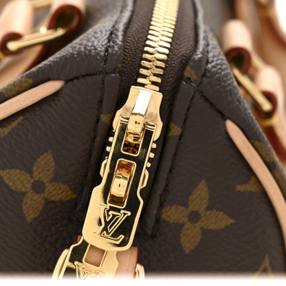 Louis Vuitton Monogram Speedy Bandouliere 20 Black 10 of 11