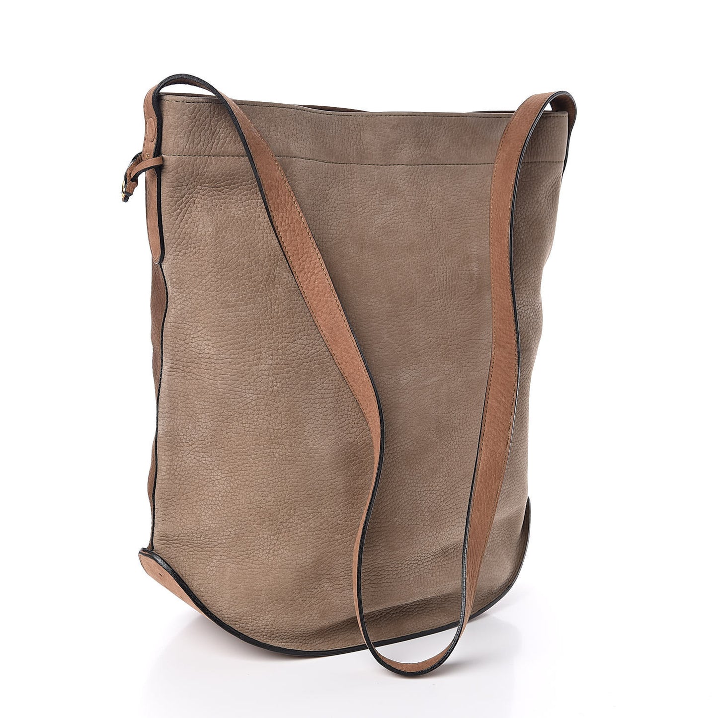 Nubuck Le Pin Shoulder Bag Brown