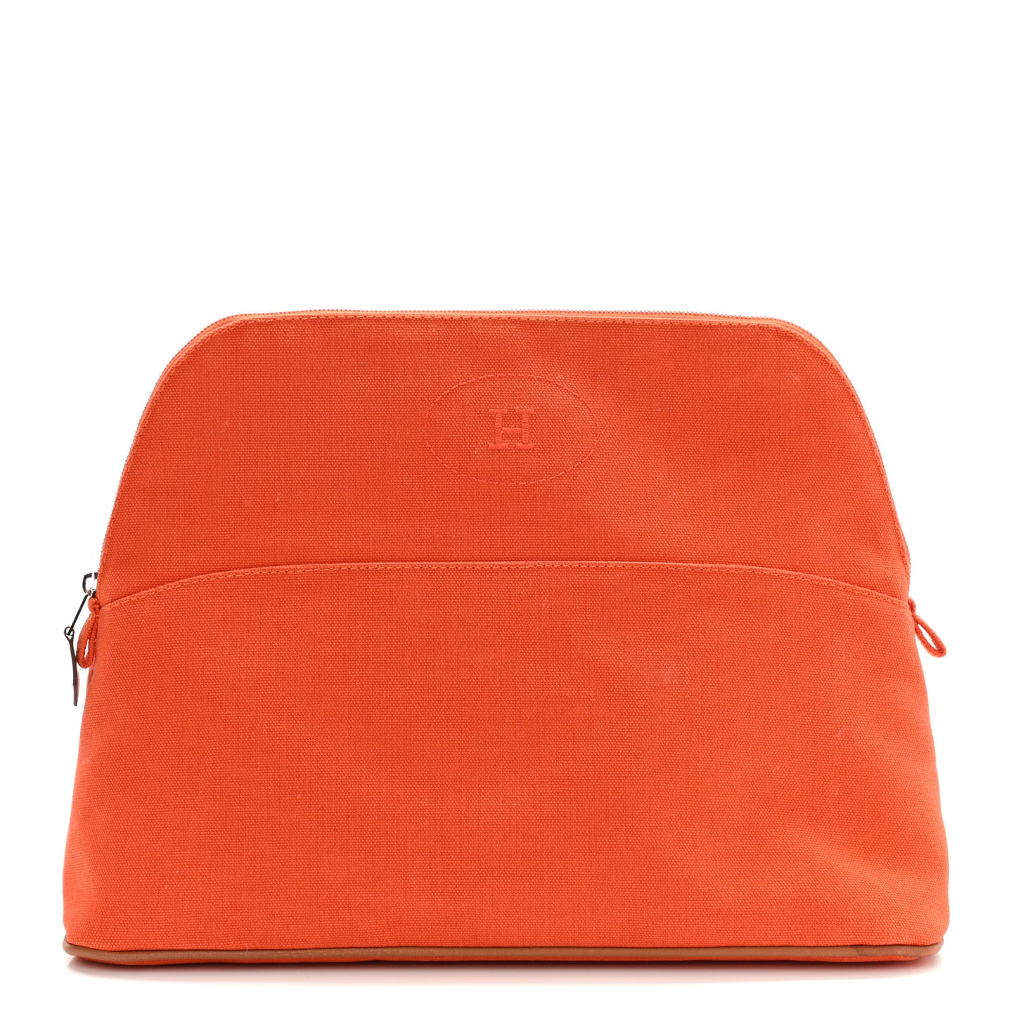 Cotton Canvas Bolide Travel Cosmetic Pouch MM Feu