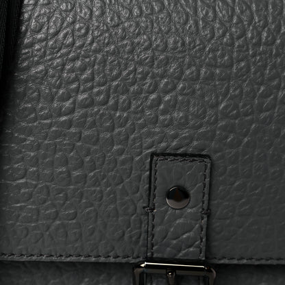 Burberry Grainy Calfskin Heritage Grain Mini Crossbody Bag Grey 9 of 9