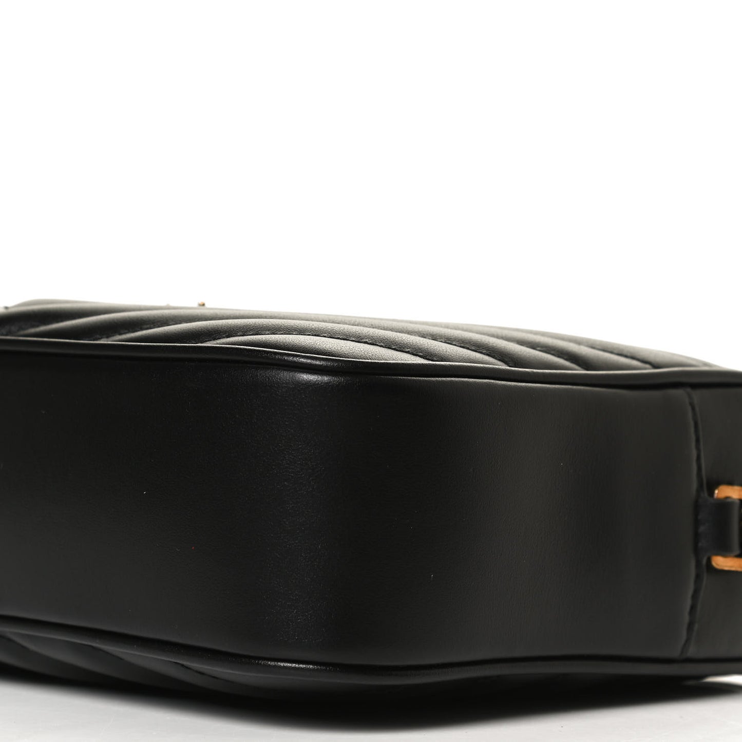 Calfskin Matelasse Monogram Lou Camera Bag Black