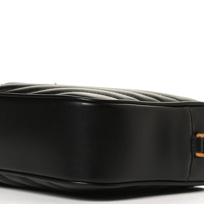 Saint Laurent Calfskin Matelasse Monogram Lou Camera Bag Black 10 of 12