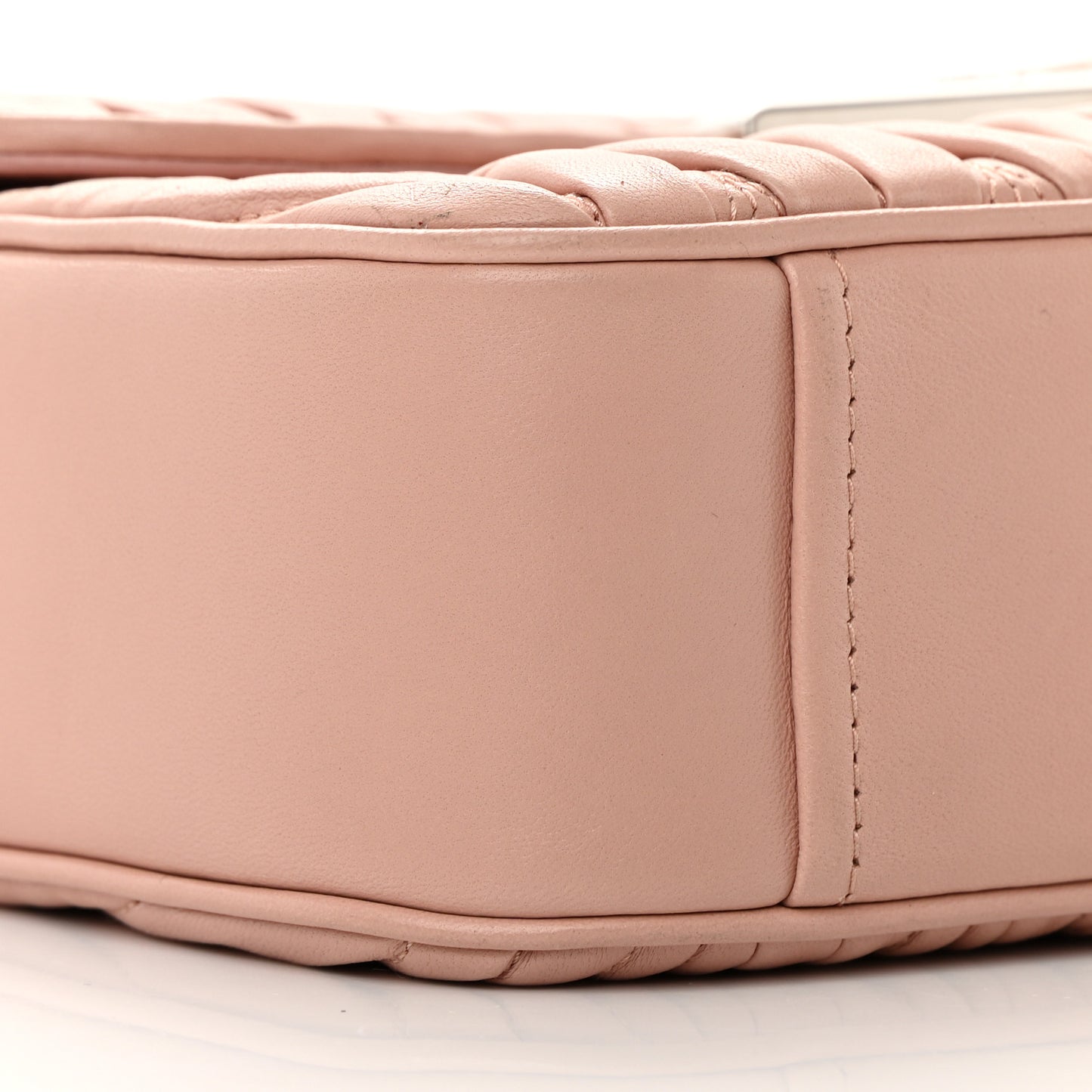 Nappa Matelasse Chain Flap Shoulder Bag Orchidea