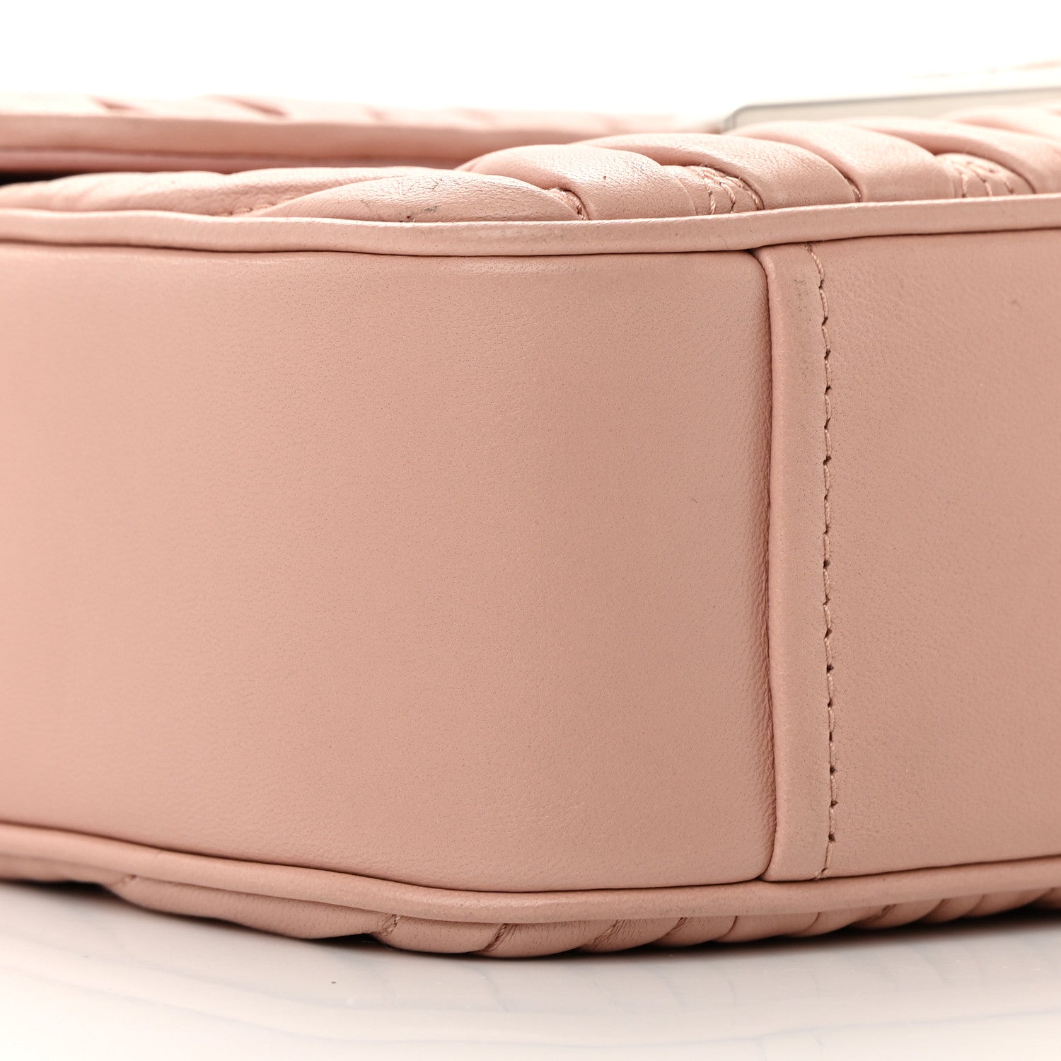 Miu Miu Nappa Matelasse Chain Flap Shoulder Bag Orchidea 10 of 19