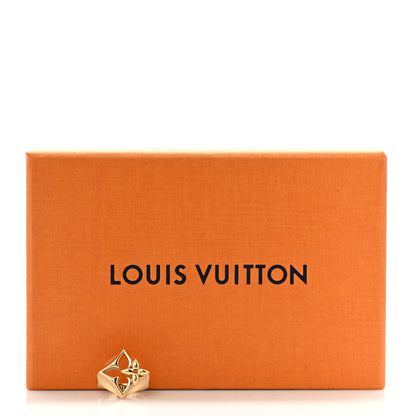 Louis Vuitton LV Flowergram Ring 63/10.25 Gold 3 of 6