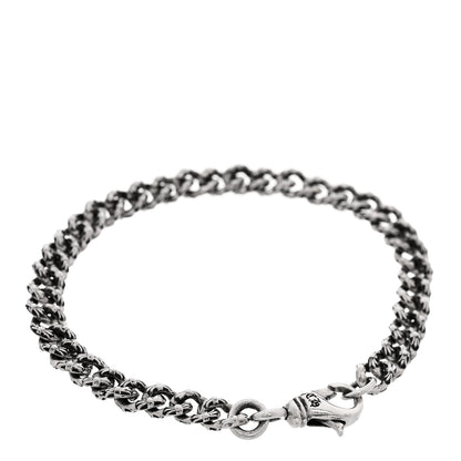Chrome Hearts Sterling Silver Mini Extra Fancy Link Bracelet 2 of 5