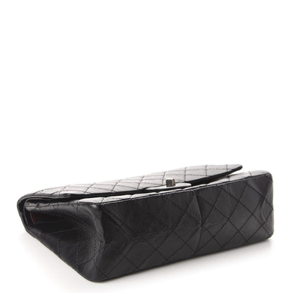 Chanel Aged Calfskin Quilted 2.55 Reissue 226 Flap Black 4 of 11