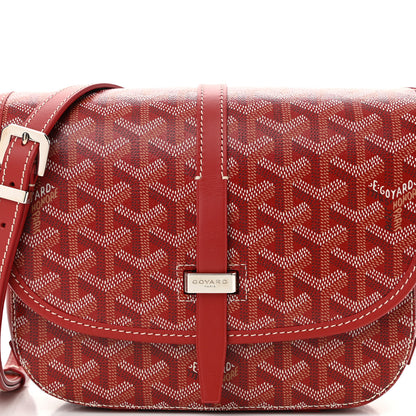 Goyard Goyardine Belvedere II PM Messenger Bag Red 8 of 12
