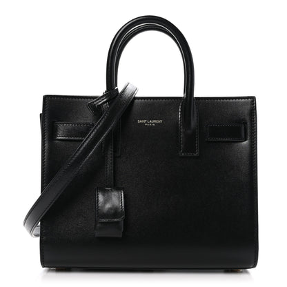 Saint Laurent Calfskin Nano Sac De Jour Black 1 of 10