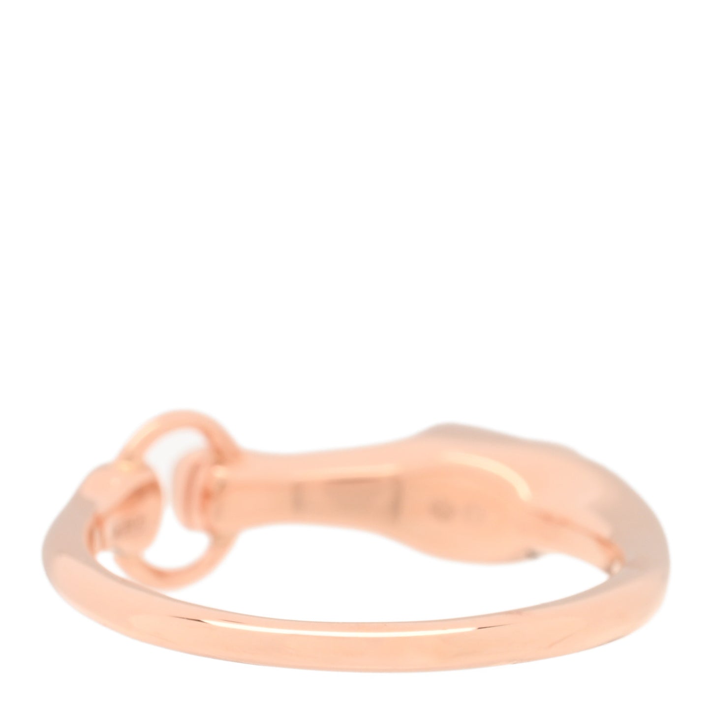 18K Rose Gold Diamond TPM Galop Ring 53 6.25