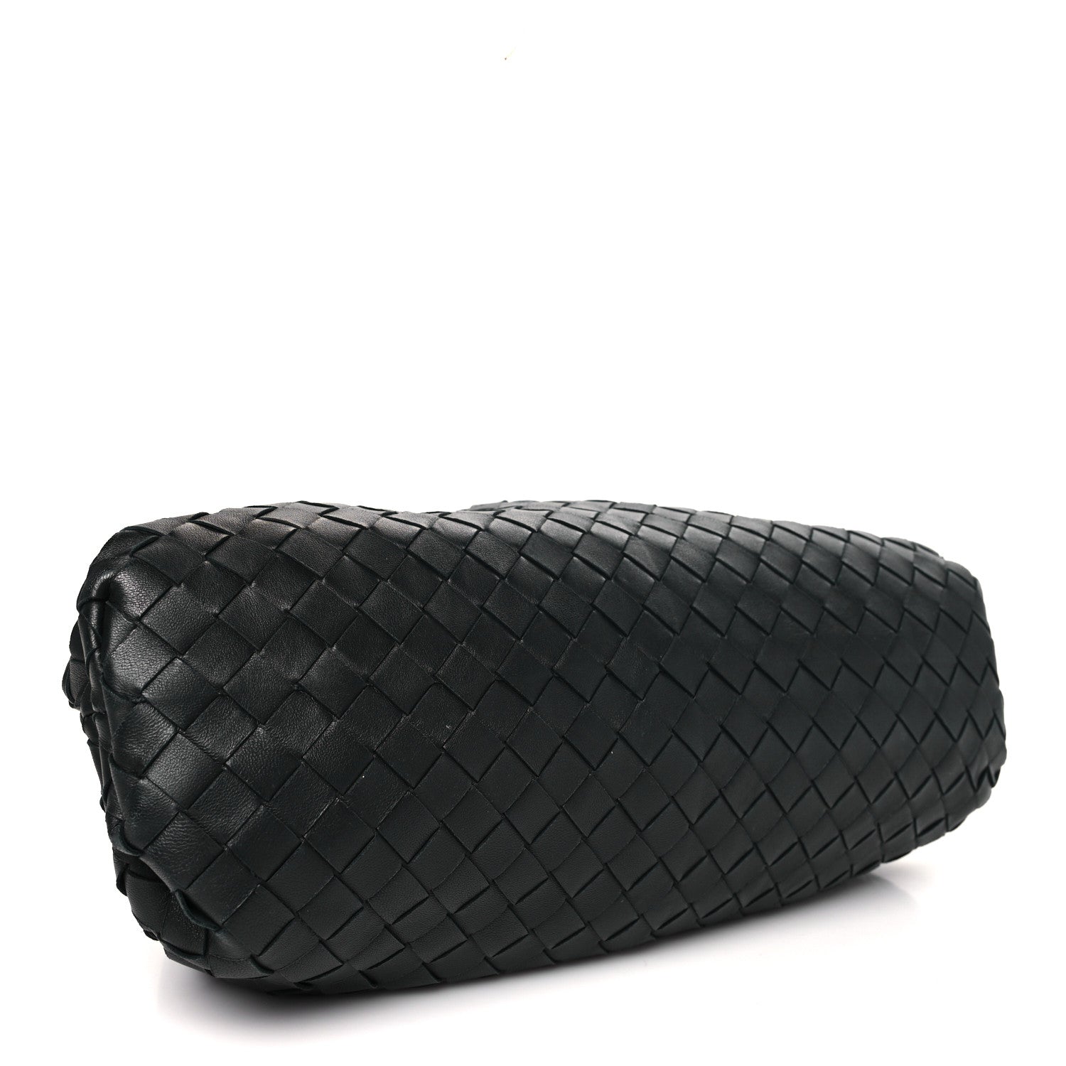 Bottega Veneta Nappa Maxi Intrecciato The Pouch Oversized Clutch Black 4 of 8
