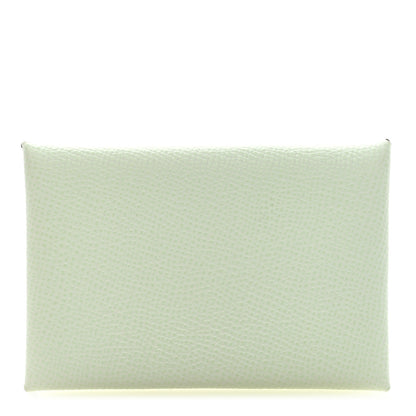 Hermes Epsom Calvi Card Case Vert Fizz 1 of 6