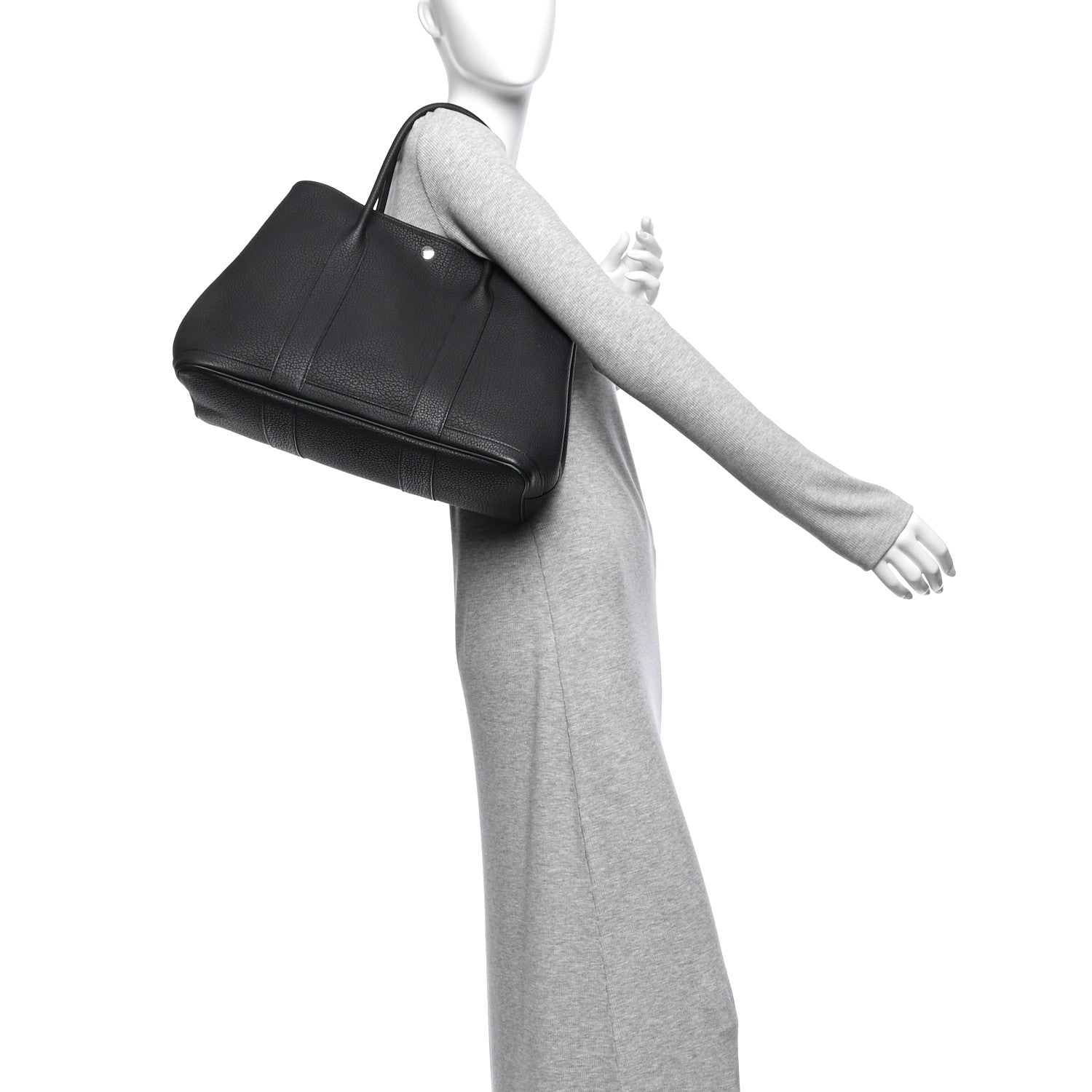 Hermes Negonda Garden Party Tote 36 MM Black 2 of 10