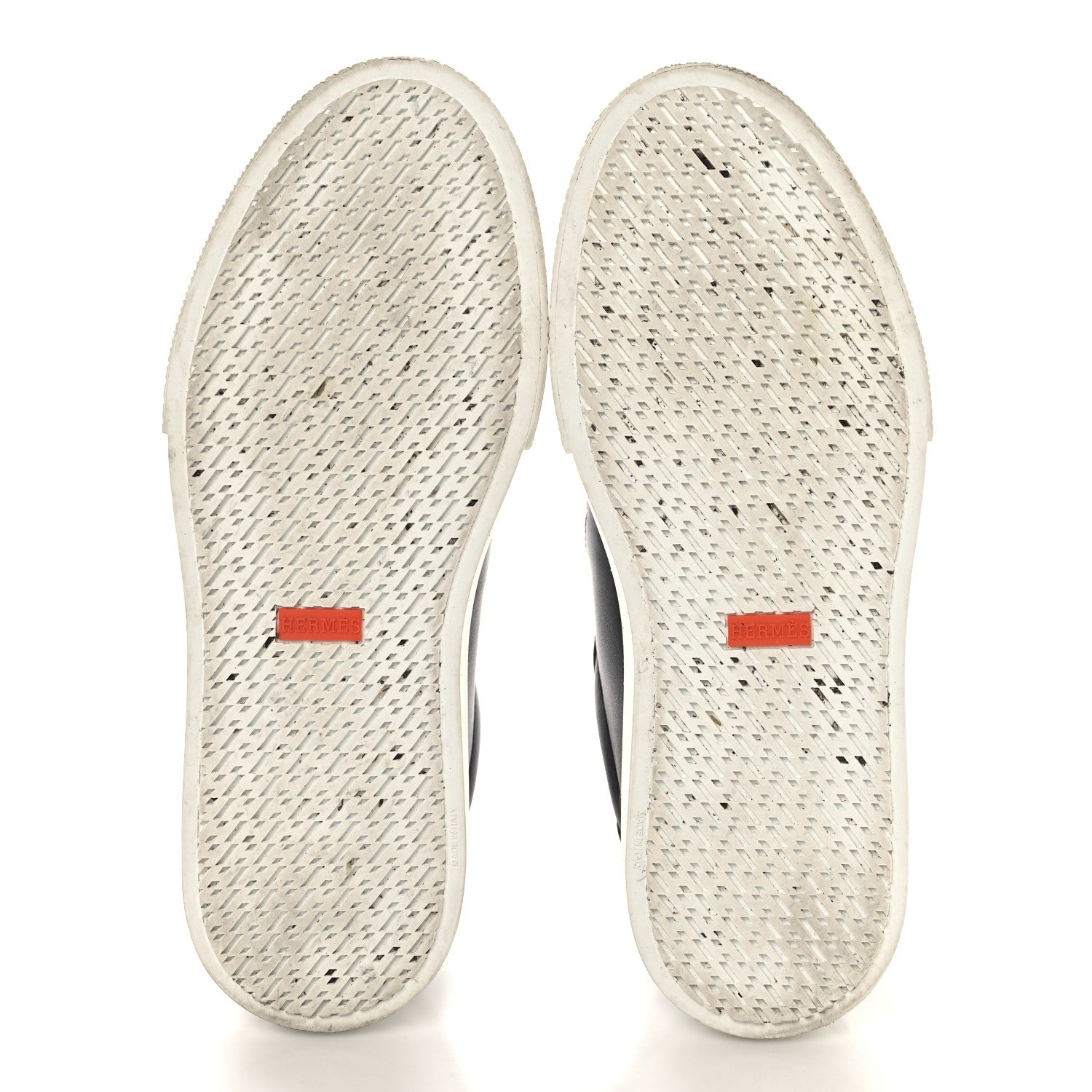 Hermes Calfskin Day Sneakers 41 Black 6 of 9