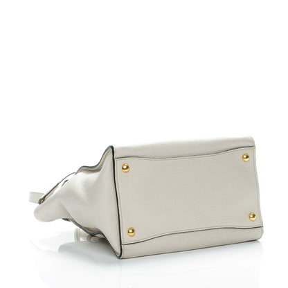 Prada Vitello Daino Twin Pocket Tote Talco 4 of 8