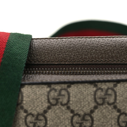 Gucci GG Supreme Monogram Web Neo Vintage Shoulder Bag Beige New Acero Crop 10 of 10