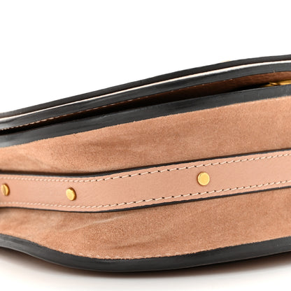 Chloe Calfskin Suede Small Nile Bracelet Bag Biscotti Beige 9 of 11
