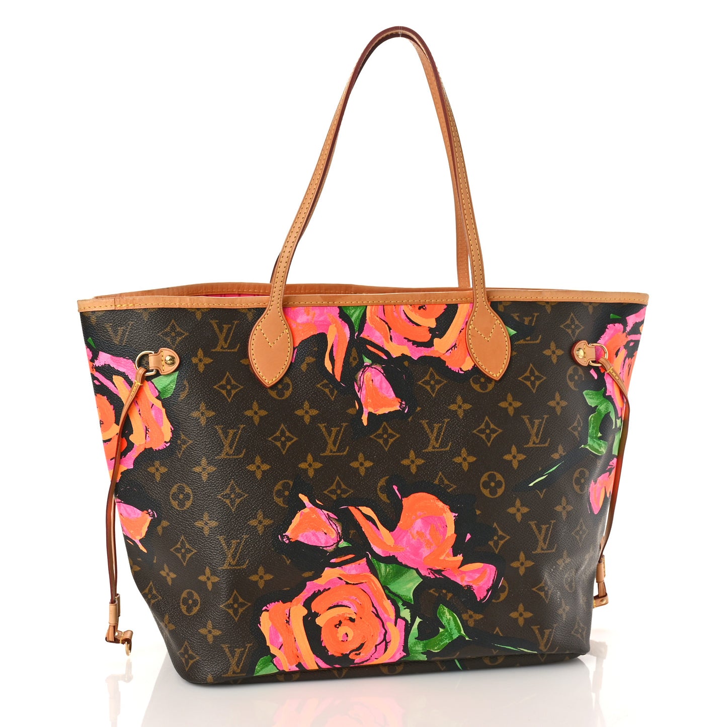 Monogram Roses Neverfull MM
