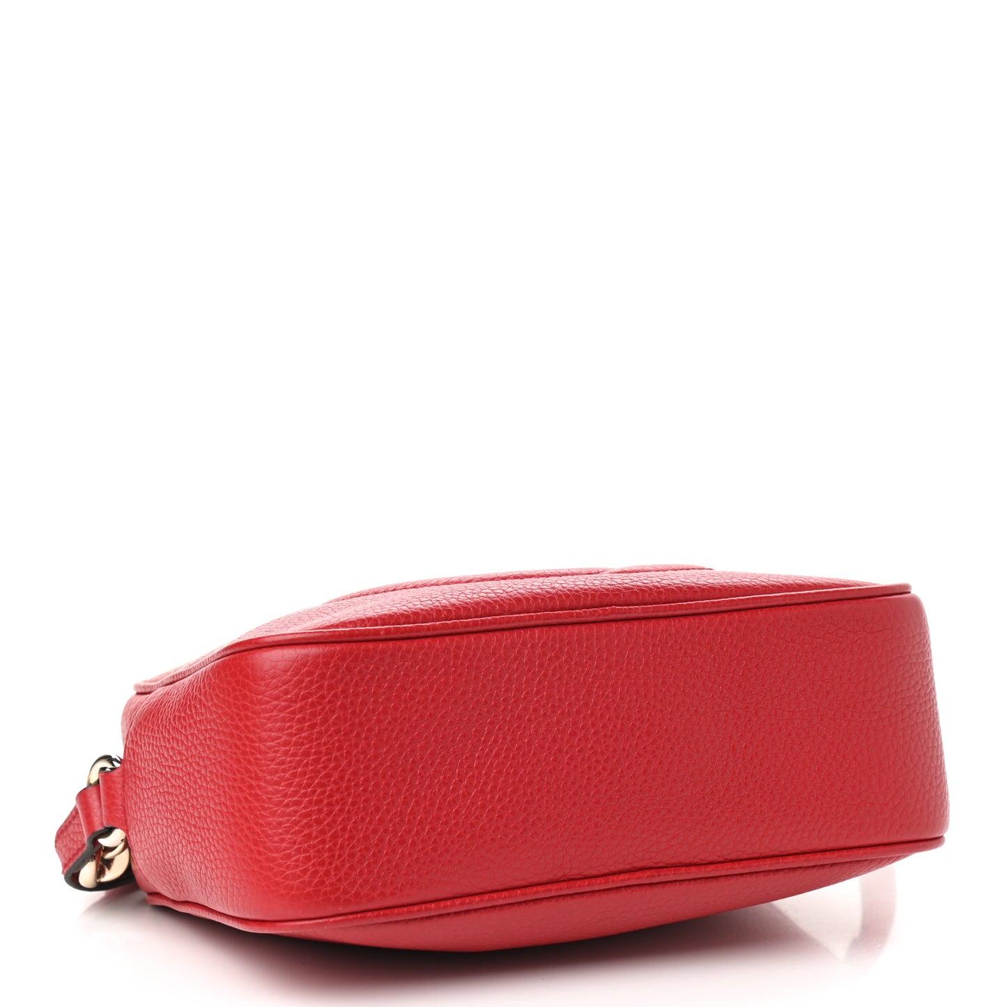 Pebbled Calfskin Small Soho Disco Bag Tabasco Red
