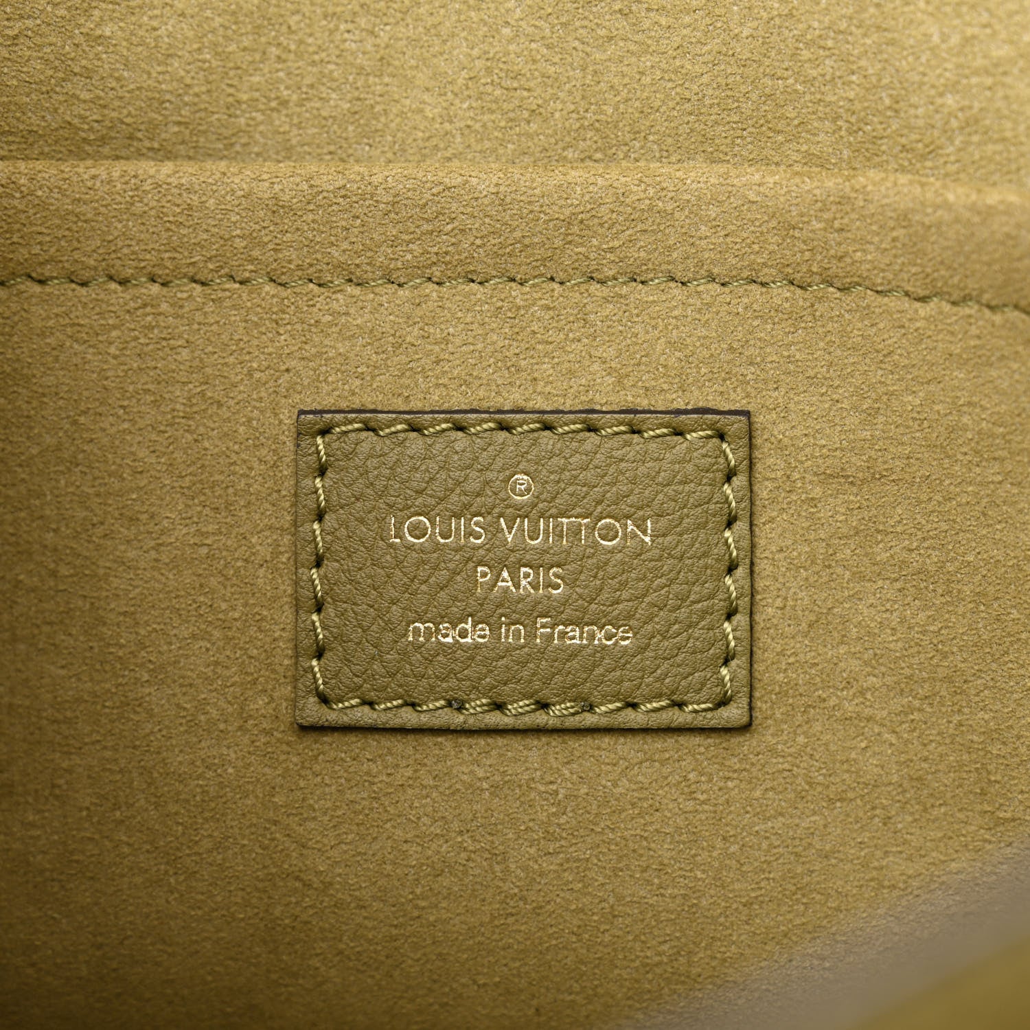 Louis Vuitton Soft Calfskin Mylockme Chain Bag BB Smokey Brown Green 6 of 11