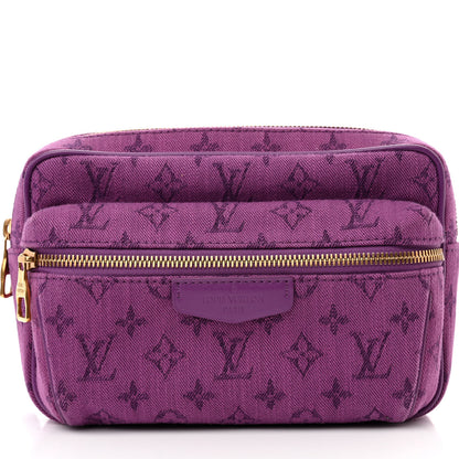 Louis Vuitton Denim Monogram Outdoor Bumbag Purple 8 of 10