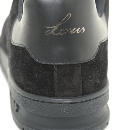 Louis Vuitton Suede Mens LV Trainer Sneakers 9 Black 14 of 15
