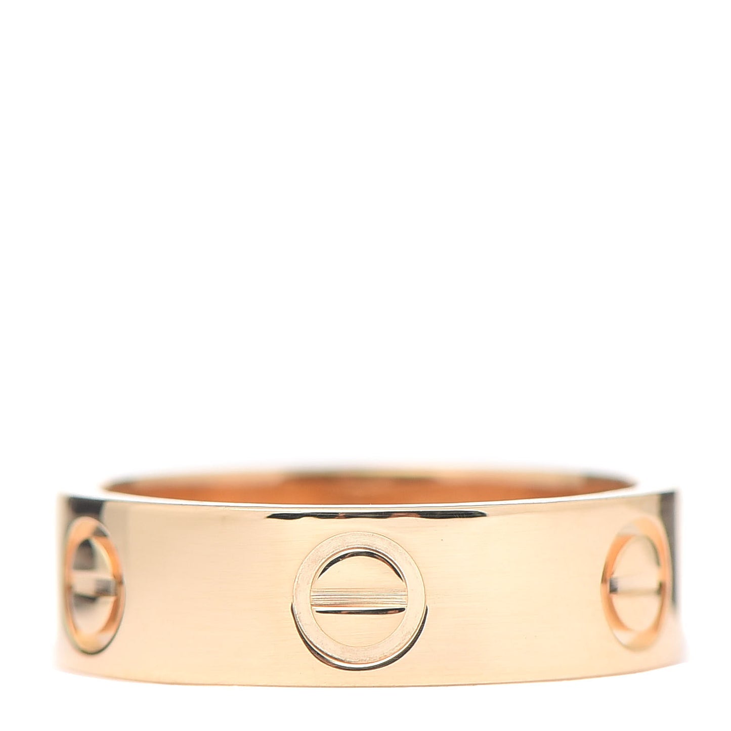 18K Yellow Gold 5.5mm LOVE Ring 52 6