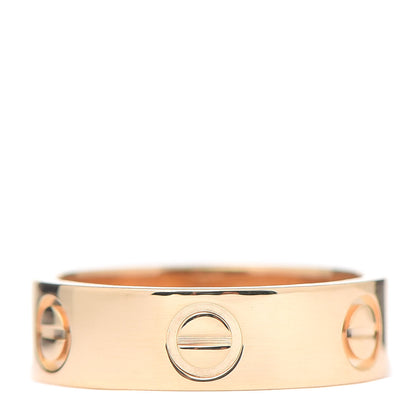 Cartier 18K Yellow Gold 5.5mm LOVE Ring 52 6 3 of 5