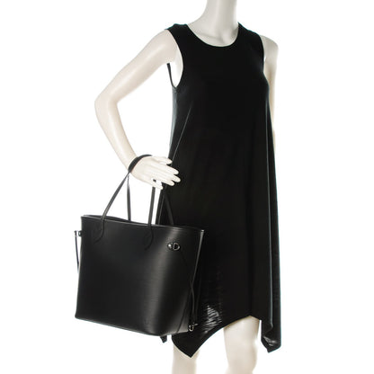 Louis Vuitton Epi Neverfull MM Black 2 of 8