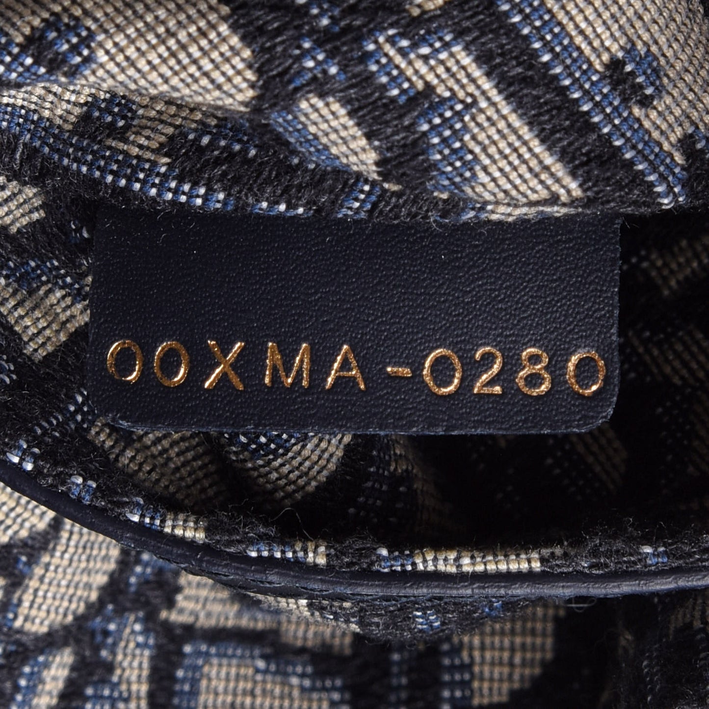 Wicker Oblique Drawstring Bucket Bag Blue