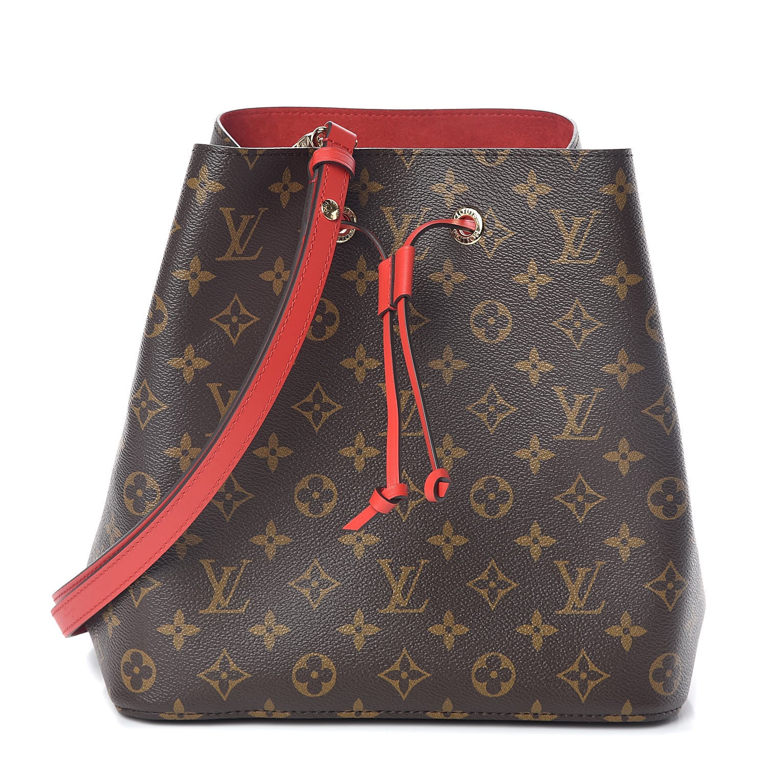 Louis Vuitton Monogram Neonoe MM Coquelicot 1 of 9