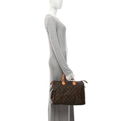 Louis Vuitton Monogram Speedy 35 2 of 10