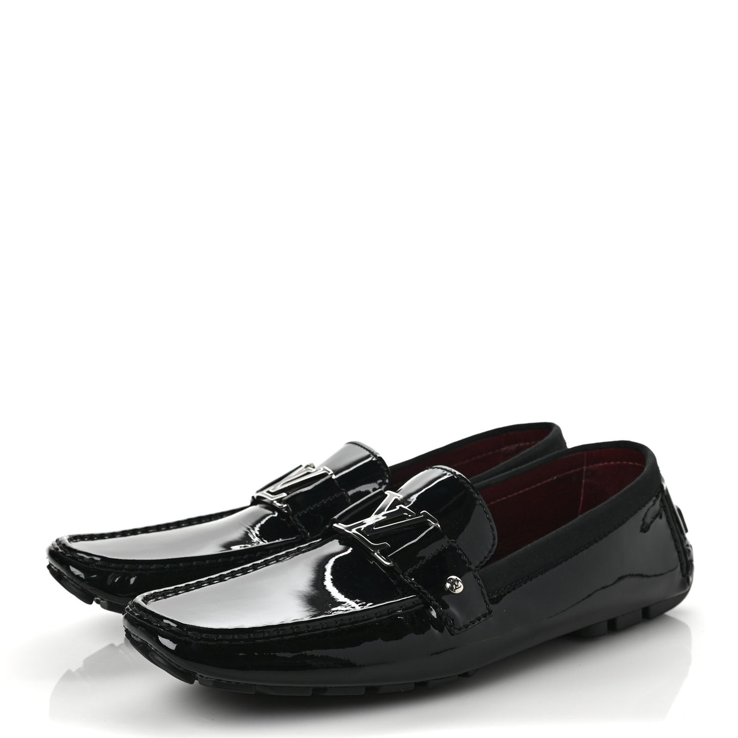 Patent Mens Monte Carlo Loafers 13 Black