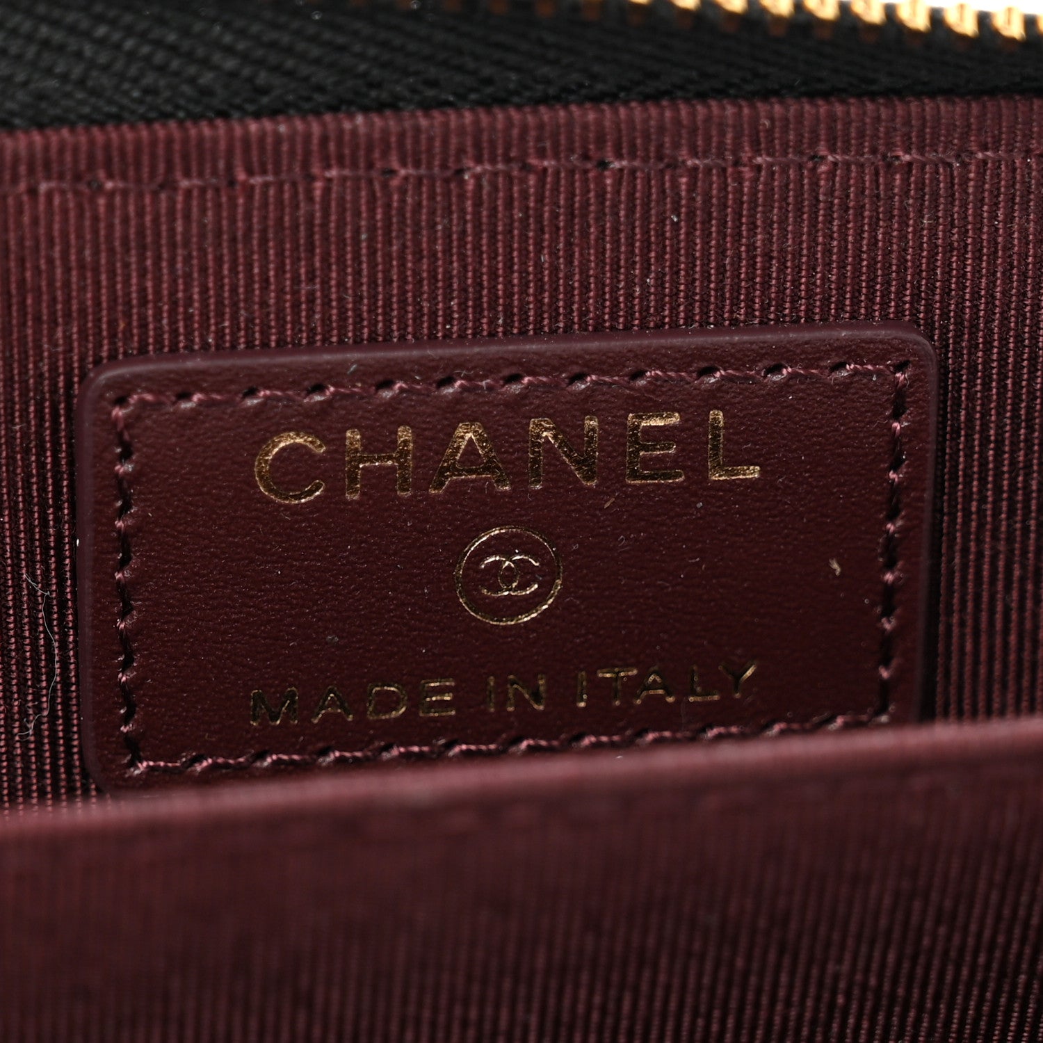 Chanel Caviar Quilted Zip Coin Purse Black 6 of 7
