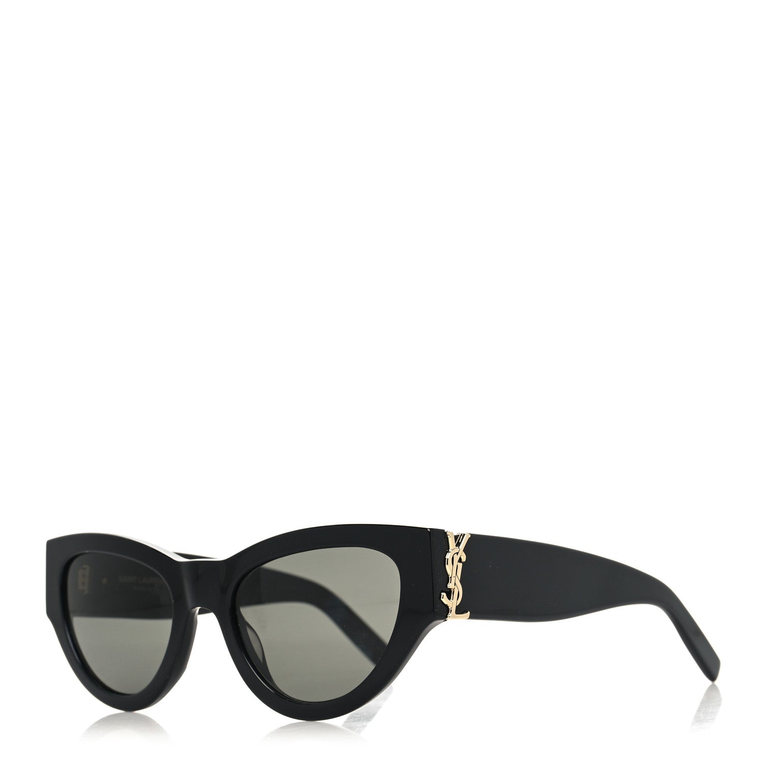 Saint Laurent Acetate Sunglasses SL M94 Black 1 of 8