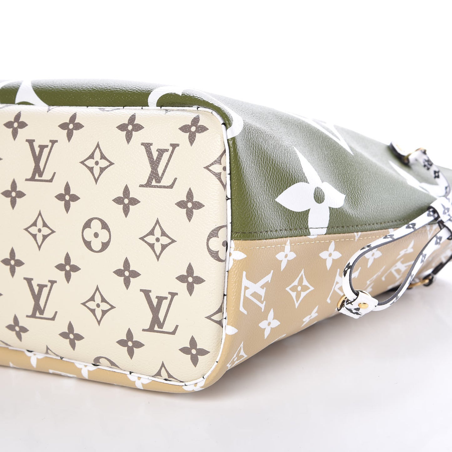 Monogram Giant Neverfull MM Kaki