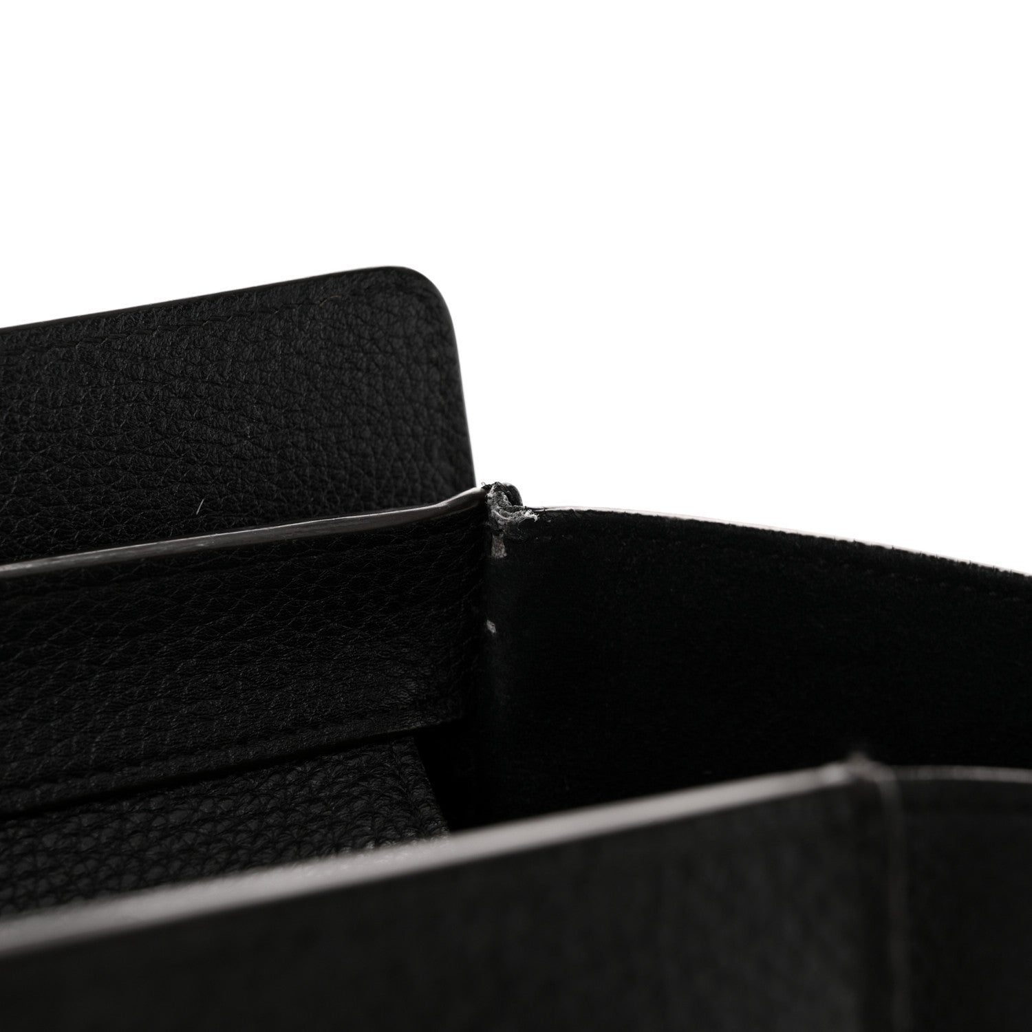 Celine Drummed Calfskin Mini Luggage Black 17 of 19