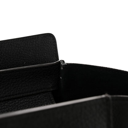 Celine Drummed Calfskin Mini Luggage Black 17 of 19