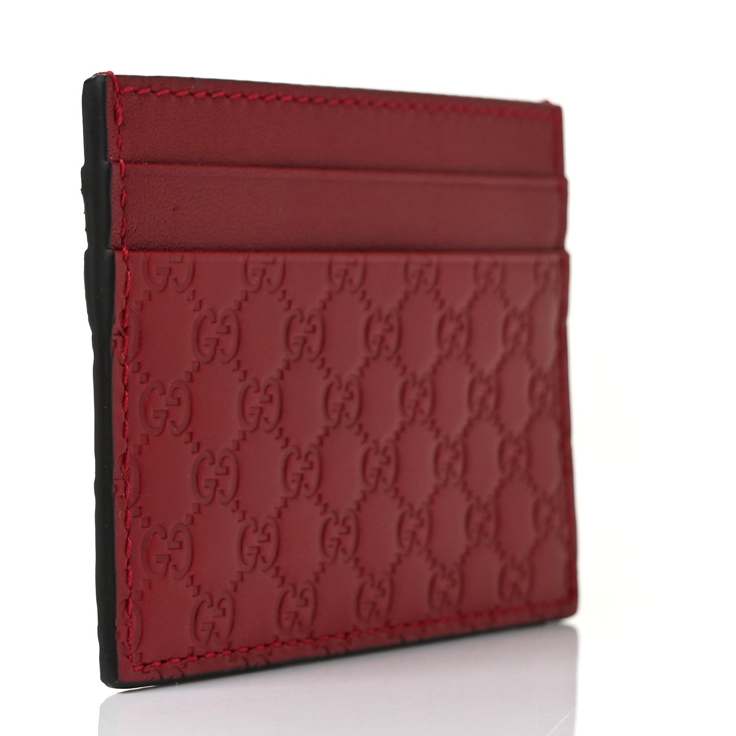 Gucci Microguccissima Card Holder Red 3 of 9