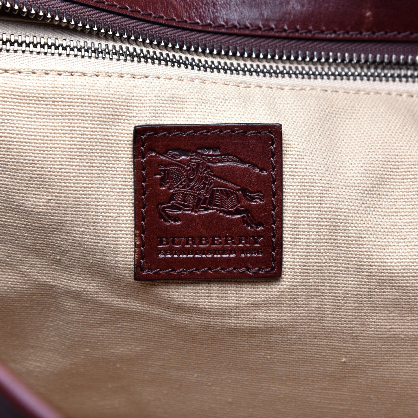 Canvas Mega Check Hobo Brown
