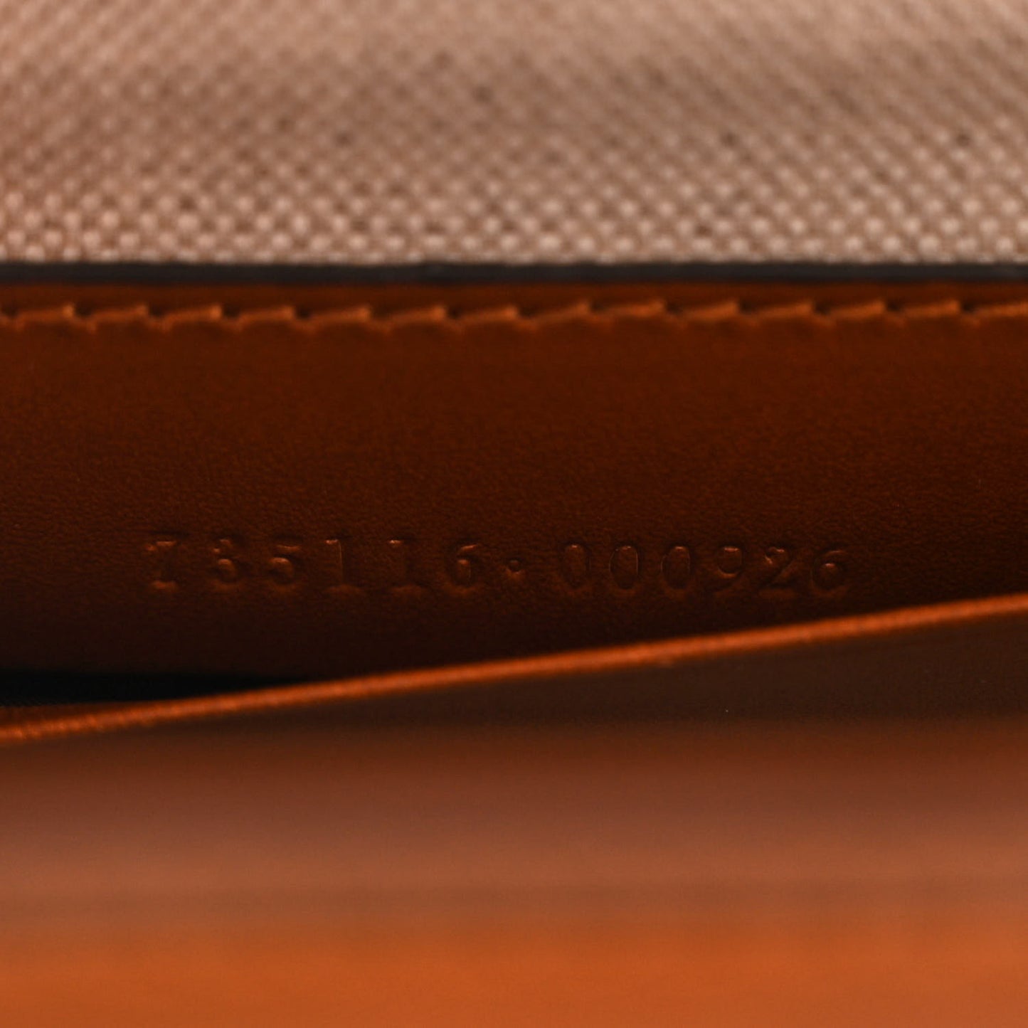 New Canvas Charisma Calfskin Crystal GG Monogram Small Bamboo 1947 Top Handle Bag Camel Ebony