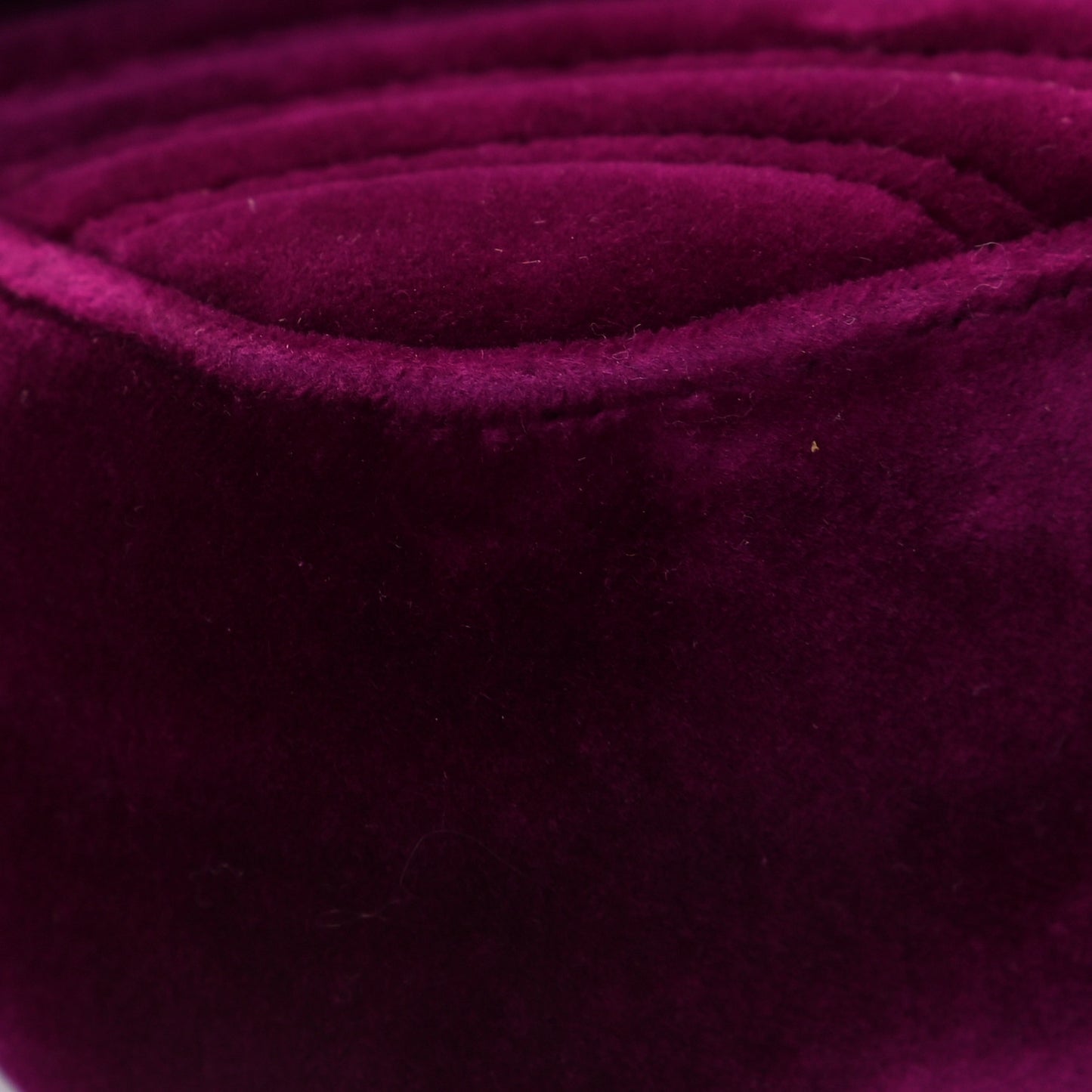 Velvet Matelasse Mini GG Marmont Shoulder Bag Fuchsia Violet Cyclamen
