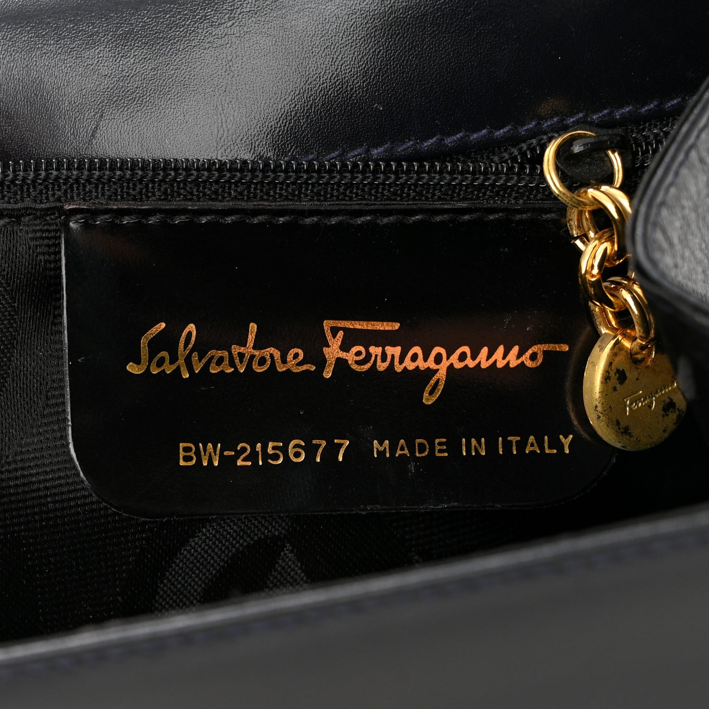 Calfskin Vera Bow Mini Top Handle Crossbody Bag Navy