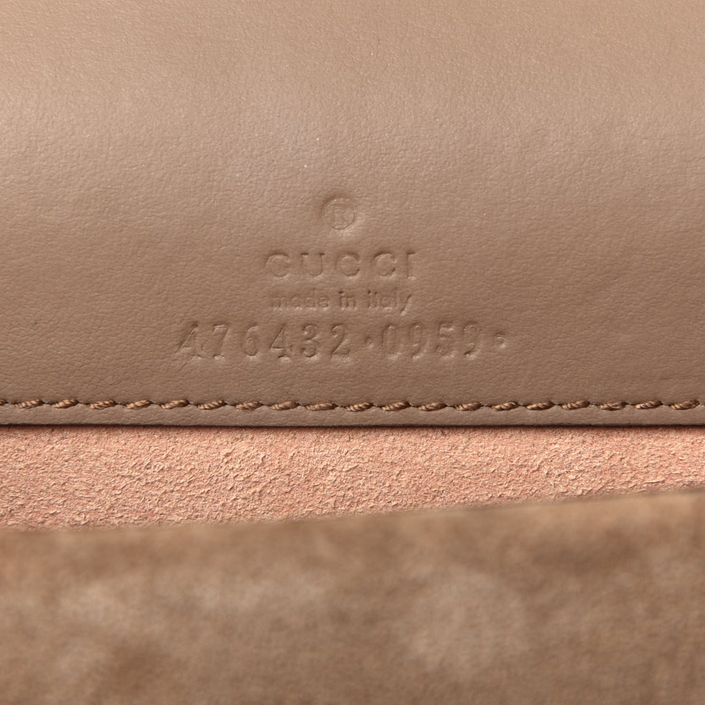 GG Supreme Monogram Super Mini Dionysus Shoulder Bag Taupe