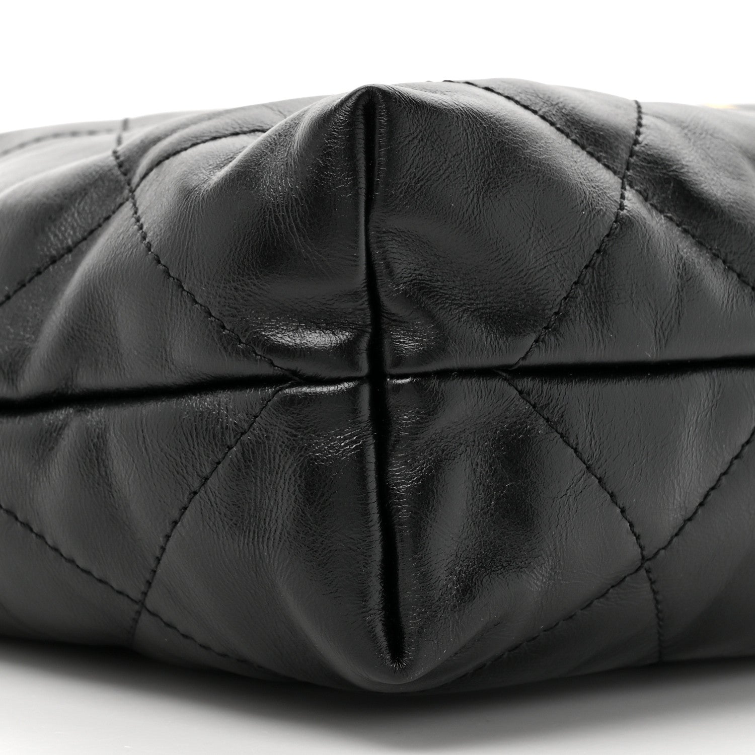 Chanel Shiny Calfskin Quilted Small Chanel 22 Black 12 of 12