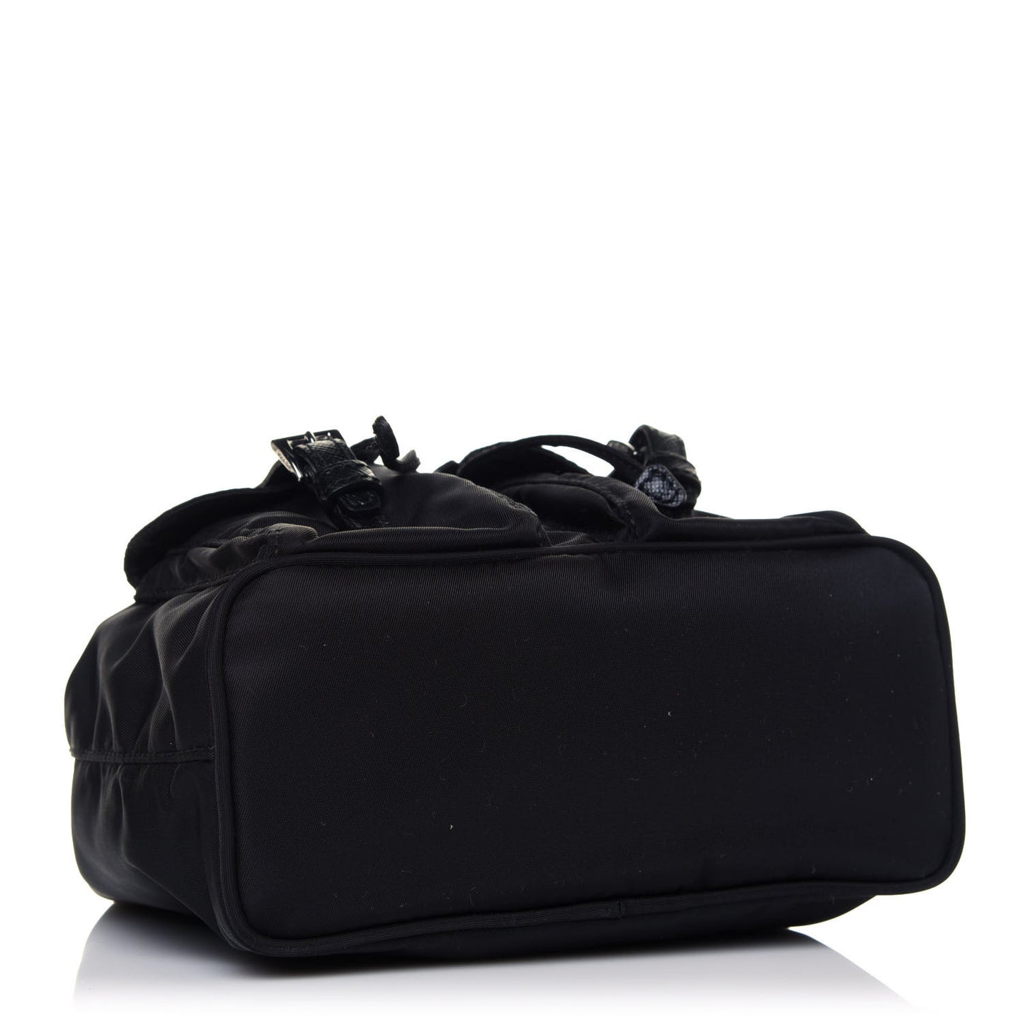 Nylon Vela Mini Crossbody Backpack Black