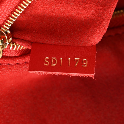 Louis Vuitton Monogram Flower Hobo Coquelicot 7 of 8
