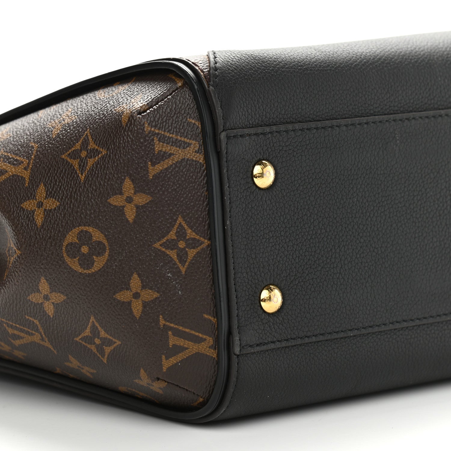 Louis Vuitton Calfskin Monogram Kimono Tote Black 8 of 11