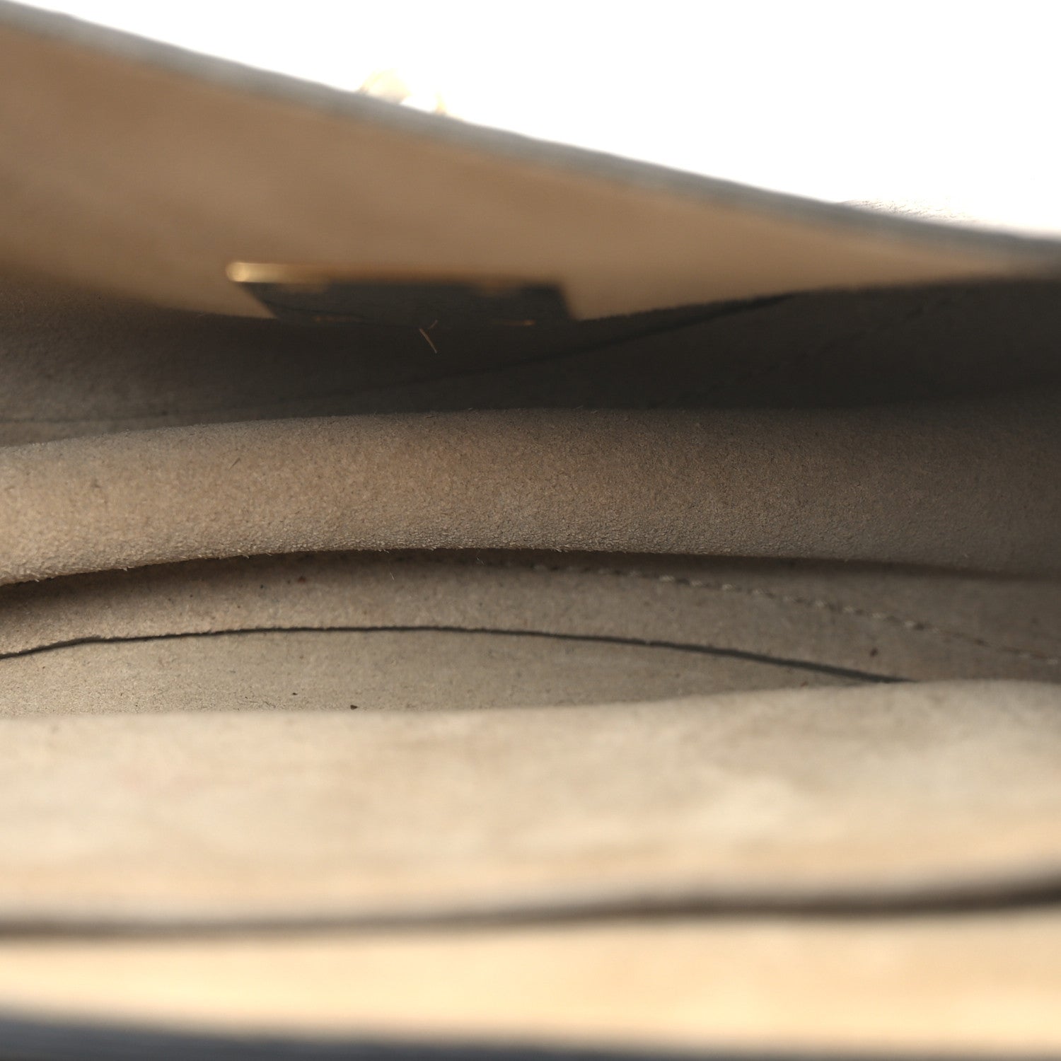 Chloe Grained Lambskin Mini Drew Shoulder Bag Motty Grey 5 of 9